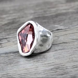 🎉Bohemian Vintage Irregular Crystal Ring